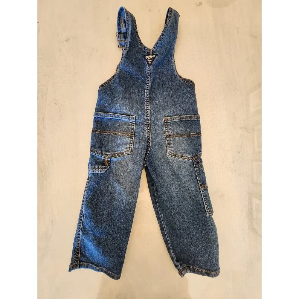Oshkosh B'Gosh Toddler Overalls SZ 2T Classic